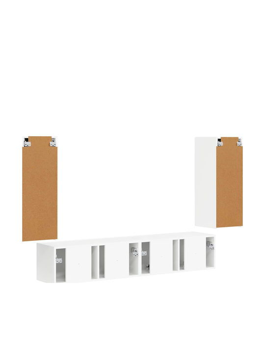 Living Room TV Unit White L78.5xW30xH29.5cm