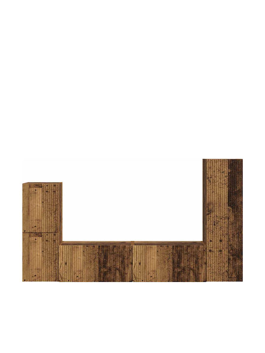 Living Room TV Unit Old Wood L30xW31xH100cm