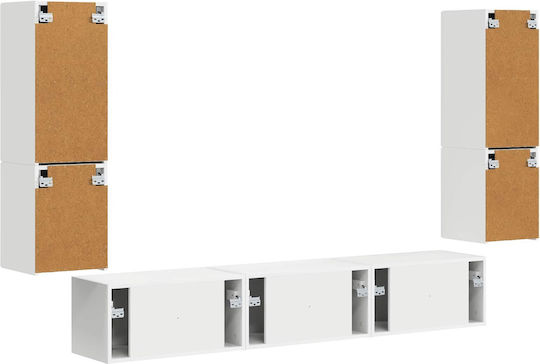 Living Room TV Unit White L30xW31xH60cm