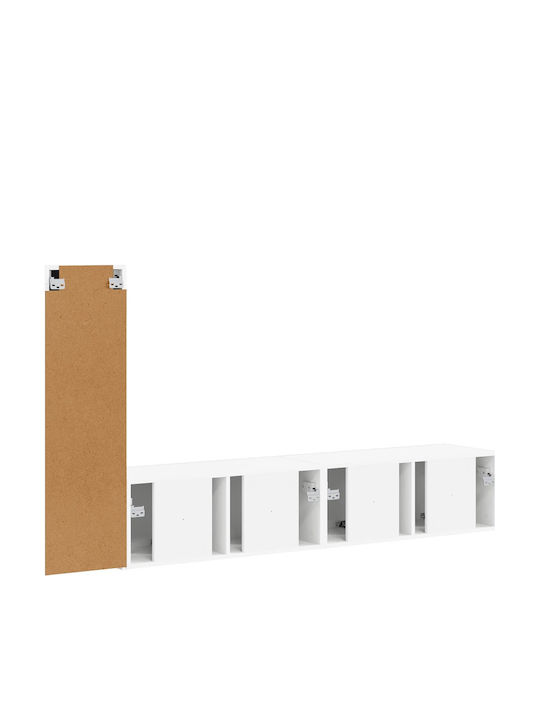 Living Room TV Unit White L30xW31xH100cm