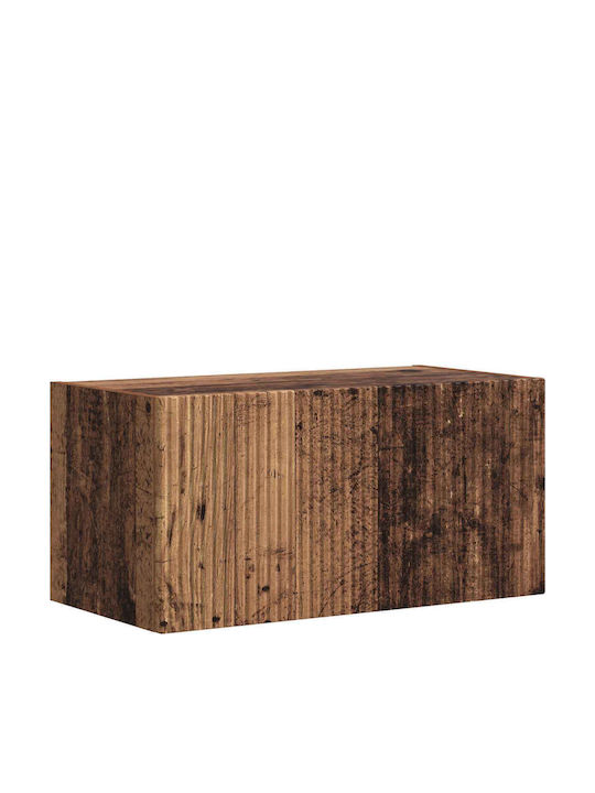 Living Room TV Unit Old Wood L30xW31xH60cm