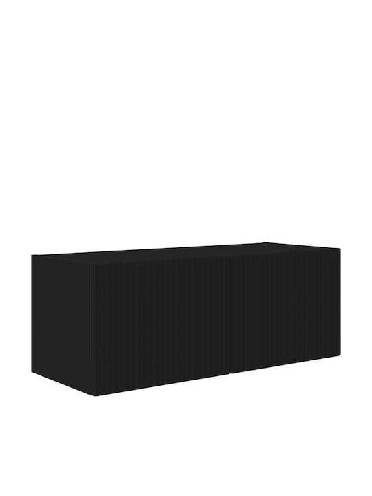 Wohnzimmer TV-Einheit Black L78.5xB30xH29.5cm