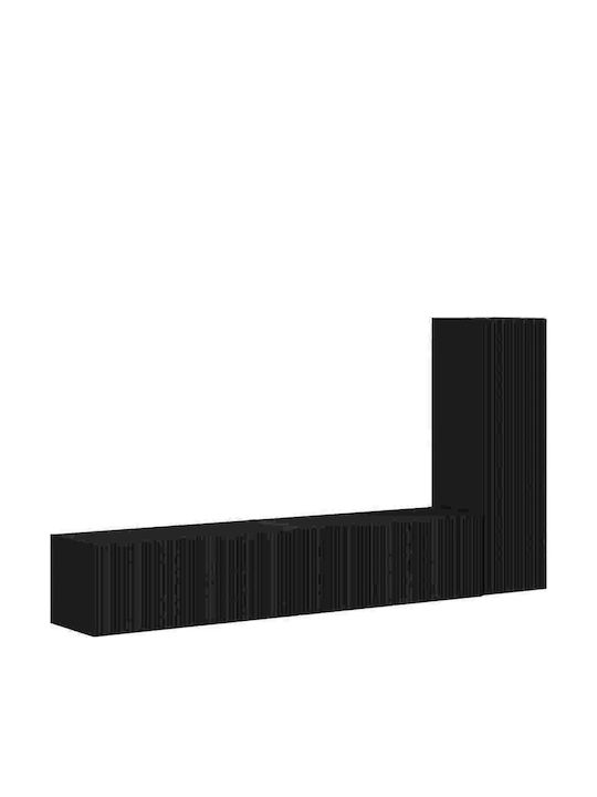 Living Room TV Unit Black L30xW31xH100cm