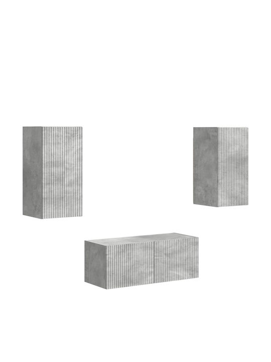 Wohnzimmer TV-Einheit Grey L98xB31xH29.5cm