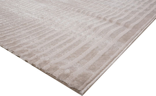 Klonaras Geometric 435 Teppich Rechteckig Synthetisch,Polyester/Cotton/Leather Cream