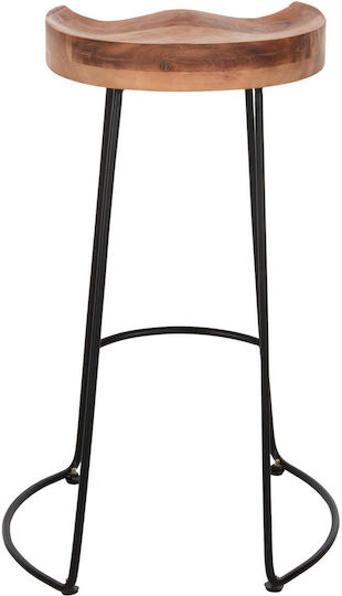 Bar Hocker Hölzernes Eleanor Braun 40x48x76cm