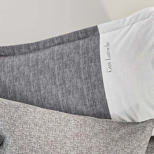 Guy Laroche Kissenbezug-Set Oxford Grey 50x70cm. Guy Laroche Kissenbezug-Set Oxford Grey 50x70cm.