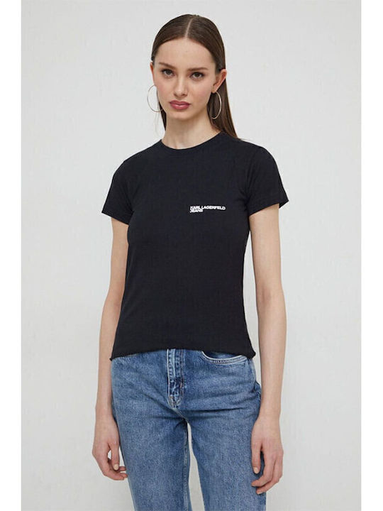 Bluza Damă Tricou Neagră