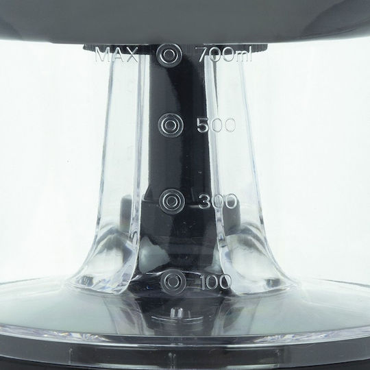 Jocca Elektrischer Entsafter 40W mit einer Kapazität von 700ml Schwarz