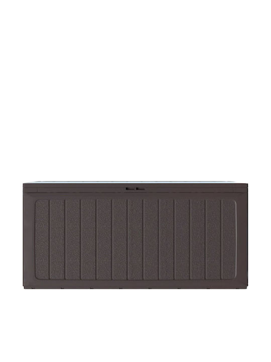 Prosperplast Outdoor Storage Box 280lt Brown L116xW43.8xH55cm