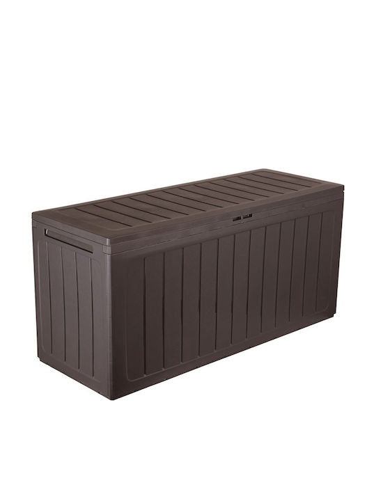 Prosperplast Outdoor Storage Box 280lt Brown L116xW43.8xH55cm