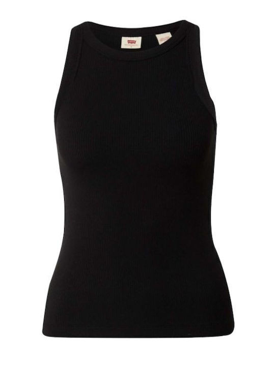 Dreamy Women's Summer Blouse Cotton Sleeveless with Halter Neck White