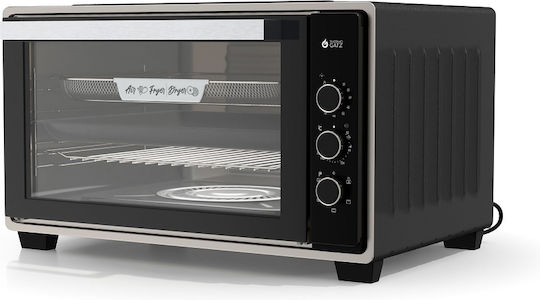 Thermogatz TGS MULTI 1255 BL Ηλεκτρικό Φουρνάκι 50lt Χωρίς Εστίες με Αέρα