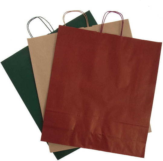 Papier Tasche für Geschenke Grün