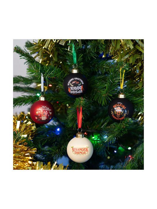 Stranger Things Set 4 Christmas Ornaments