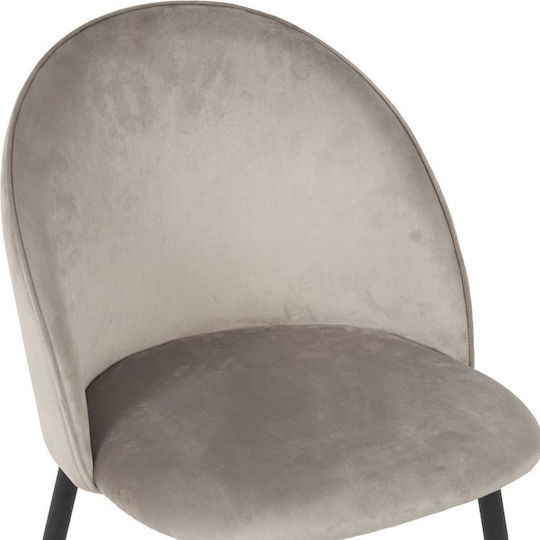 Perch Столички Трапезария плюшени Grey Shade 2бр 50x43x82бр