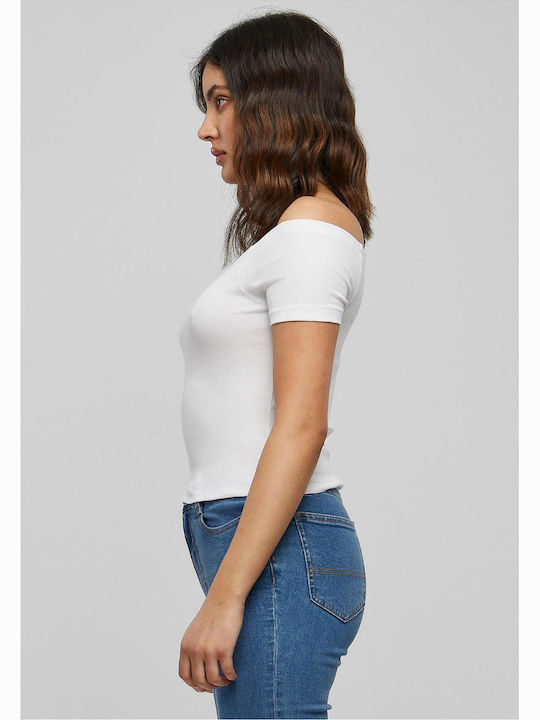 Γυναικείο Crop T-shirt Λευκό