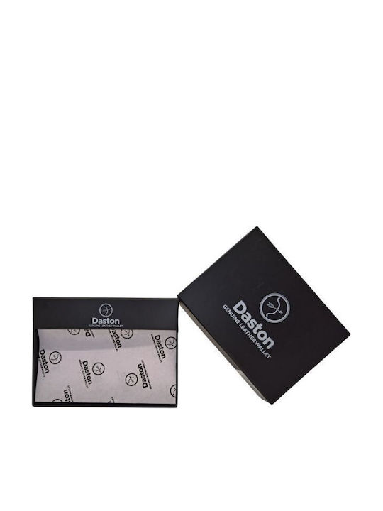 Кожен Мъжки Портфейл с RFID Сив
