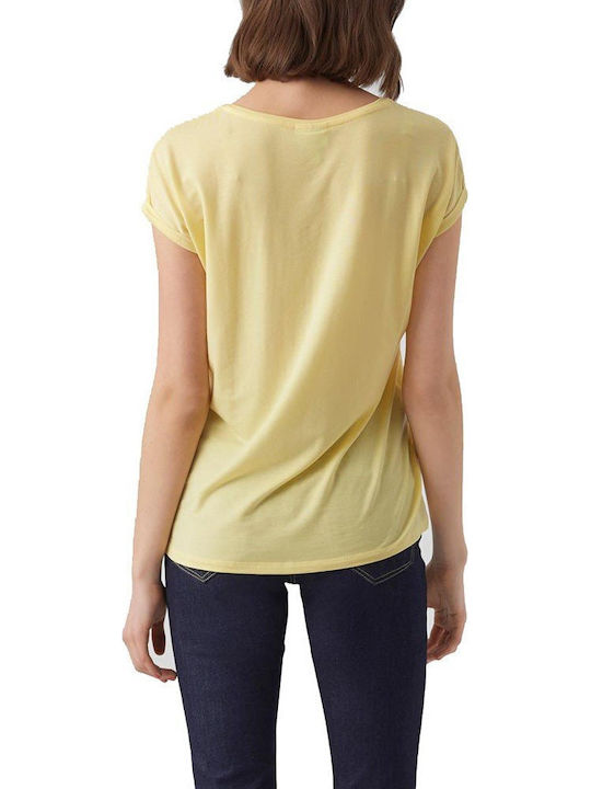 Vero Moda 10284468 T-Shirt Yellow