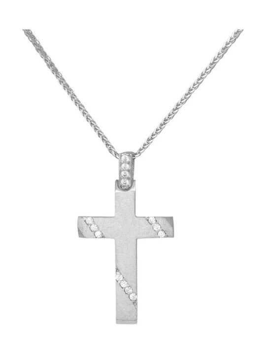 White Gold Cross 14K White Gold Cross 14K