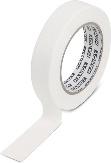 Masking Tape Solvent-based Adhesive 50 M X 19 Mm White