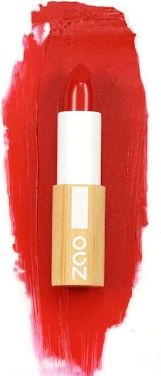 Zao Organic Makeup Organic Pencil Lipsticks Refill Matte Red 3.5gr