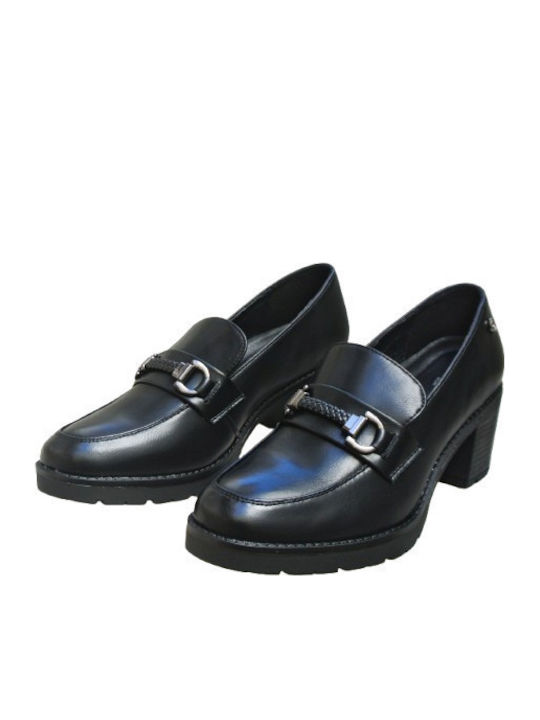 Pumps mit mittelhohem Absatz Schwarz