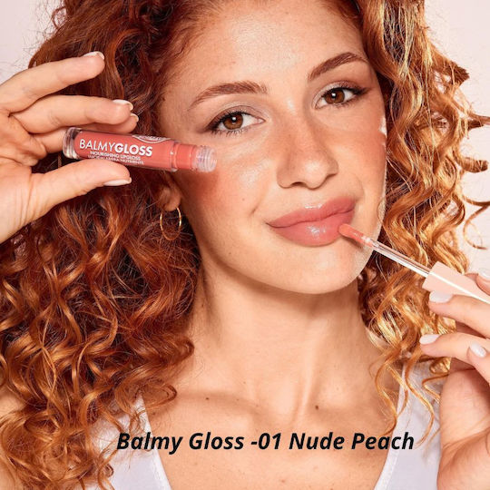 puroBio Cosmetics Lip Gloss Ροζ 4.2gr