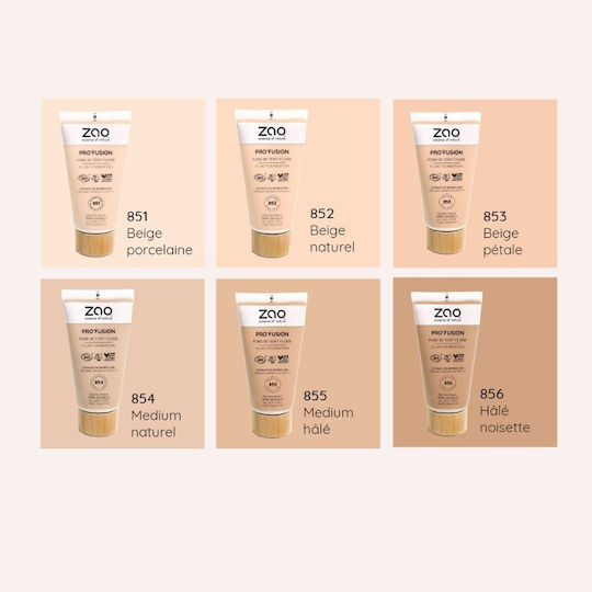 Zao Organic Makeup Organic Flüssig 851 Beige Porcelain 30ml