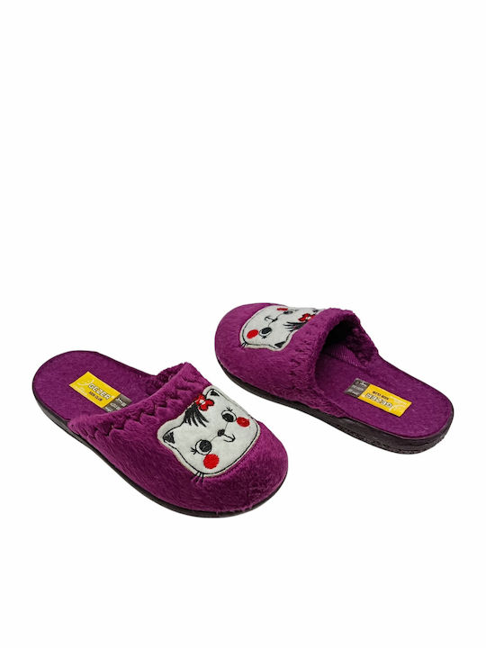 Kids Slippers Purple