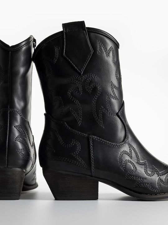 Ghete Dama Cowboy Negre X26-340-C-845-MAVRO
