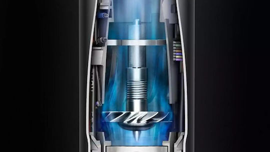 Dyson HS02 Airwrap Origin Electric Hair Brush with Air and Rotating Head for Hair Straightening and Curls 1300W Nickel/Copper