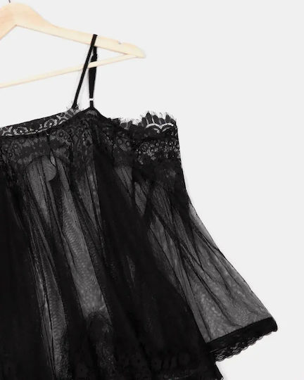 Sexy See Through Babydoll Lace Size One Size