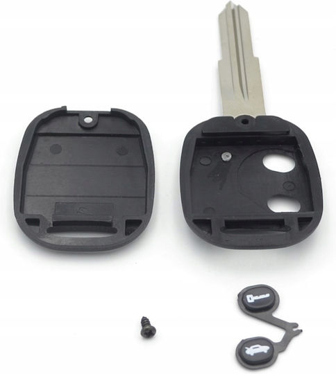 Husă Cheie Compatibilă Chevrolet Aveo Spark Epica Daewoo Matiz Kalos Lanos Nubira – 2 Butoane