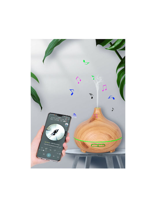 Vrising LED Aromatherapie-Diffusor Ultraschall mit Timer Grün 550ml