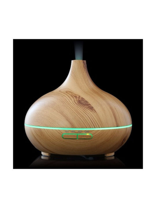 Vrising LED Aromatherapie-Diffusor Ultraschall mit Timer Grün 550ml