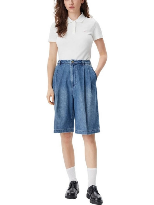 Essential Γυναικεία Polo Μπλούζα Κοντομάνικη Λευκό