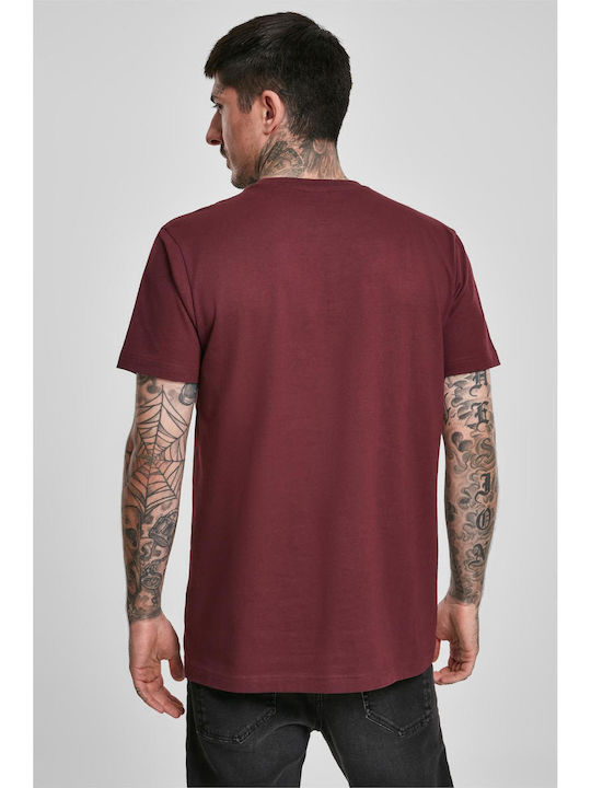 Basic T-shirt Khaki, Red Wine