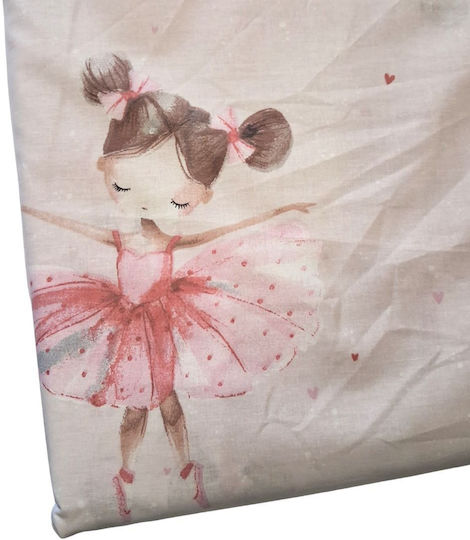 Borea Kids Sheets Single Pink 160x250cm Borea Kids Sheets Single Pink 160x250cm