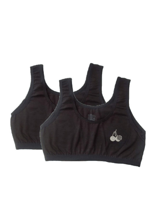 Biyo Set Kinder-Bustiers Black 2Stück