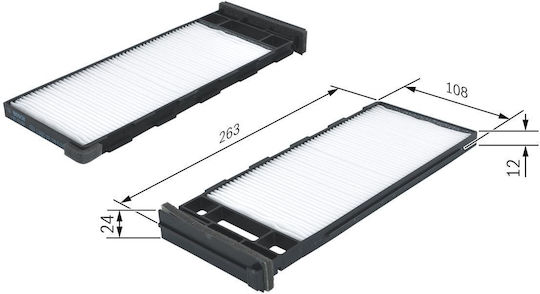 Bosch Auto Innenraumluftfilter 1 987 435 006