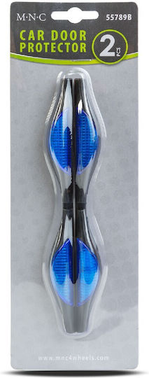 Universal Door Edge Protector Blue Reflective 2 Pieces Pack