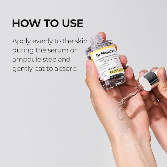 Dr. Melaxin Oyster Peptide Ampoule Serum For Face With Peptides For Firming & Revitalization 30ml