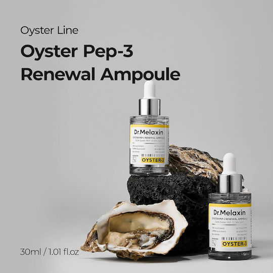 Dr. Melaxin Oyster Peptide Ampoule Serum For Face With Peptides For Firming & Revitalization 30ml