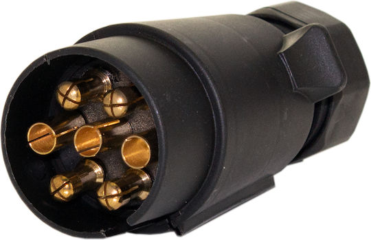 7-pin 12v Carguard Trailer Connector Trailer Towbar