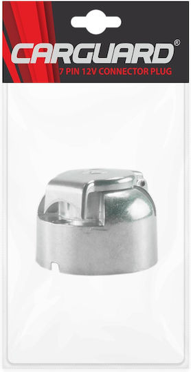 Metal 7-Pin 12 V Connector Socket CarGuard Trailer Trolley