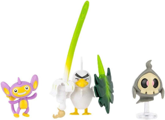 Pokemon Παιχνίδι Μινιατούρα Pokemon για 4+ Ετών (Διάφορα Σχέδια)