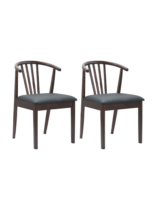 Столички Трапезария Light Brown, Black 2бр 50.5x61x80.5бр