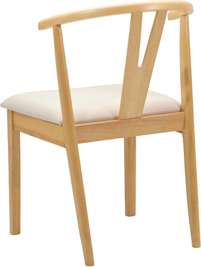 Scaune Sala de mese Lemn Natural And Light 2buc 50.5x61x80.5buc
