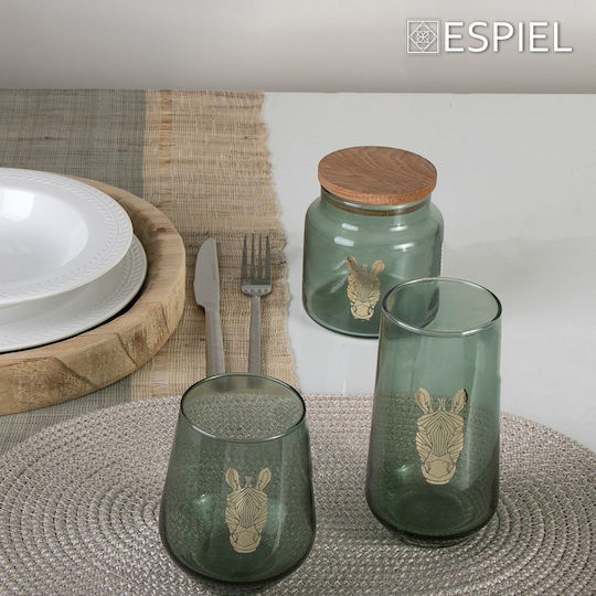 Espiel Jungle Zebra Σετ Βάζα Γενικής Χρήσης με Καπάκι Γυάλινο 635ml Espiel Jungle Zebra Σετ Βάζα Γενικής Χρήσης με Καπάκι Γυάλινο 635ml
